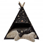 TeePee stan Golden dog 75 x 75 x 90 cm - zlaté labky